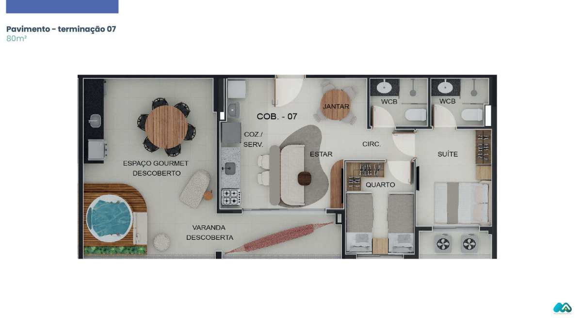 Apartamento, 2 quartos, 55 m² - Foto 18