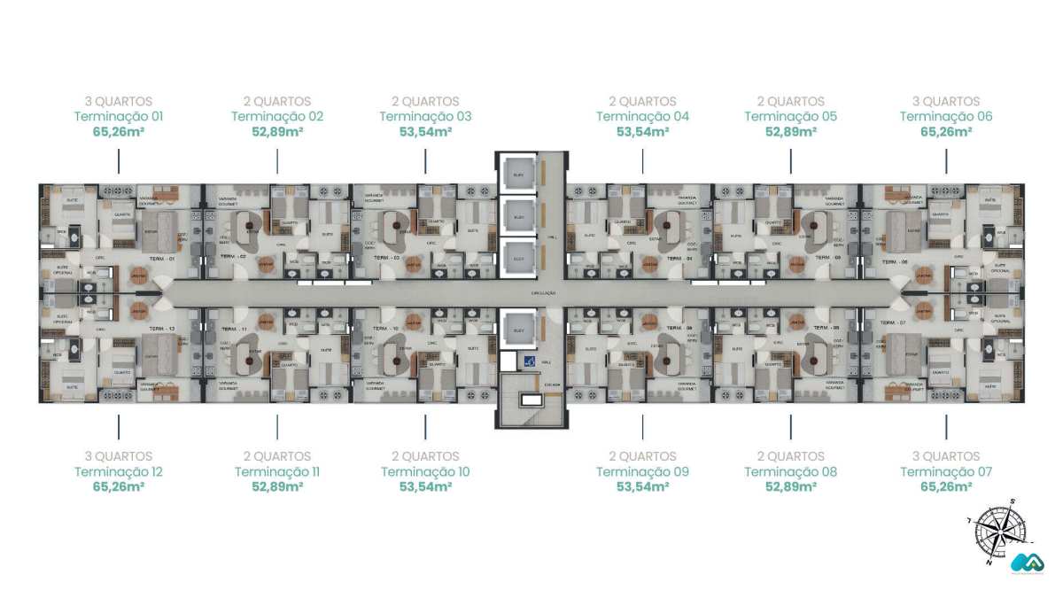 Apartamento, 2 quartos, 55 m² - Foto 19