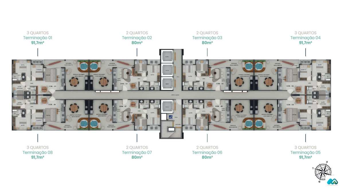 Apartamento, 2 quartos, 55 m² - Foto 20